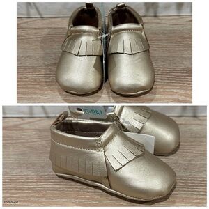 Cat & Jack Baby Gold Mocs